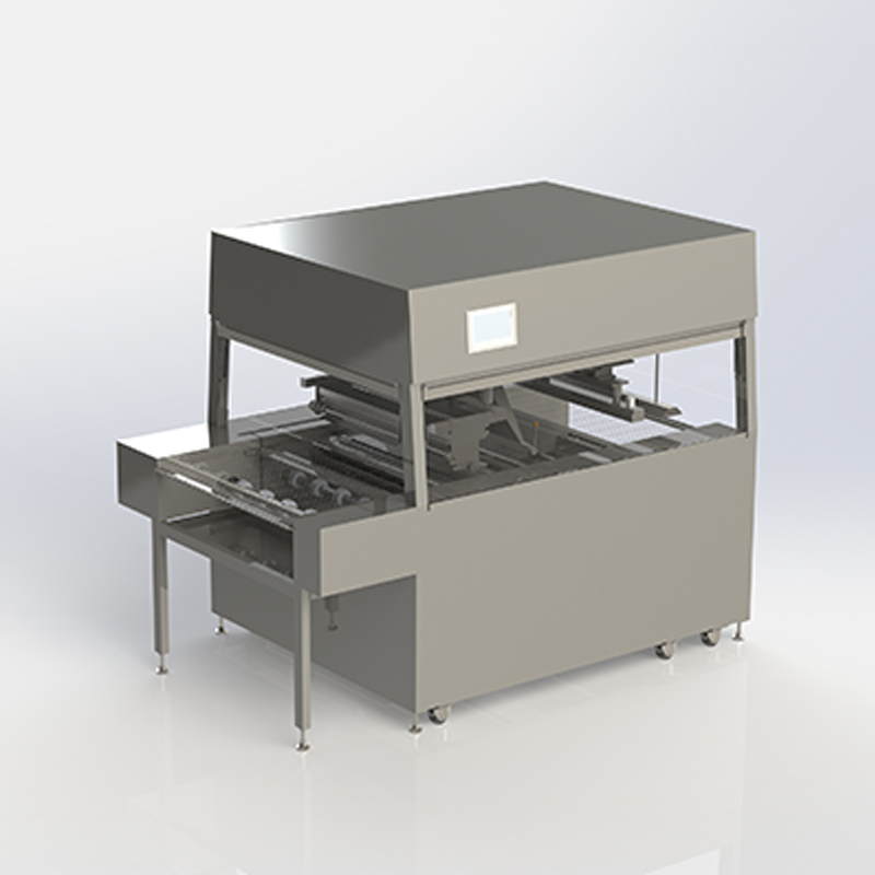 Máquina de recubrimiento de helados de operación completamente automática
