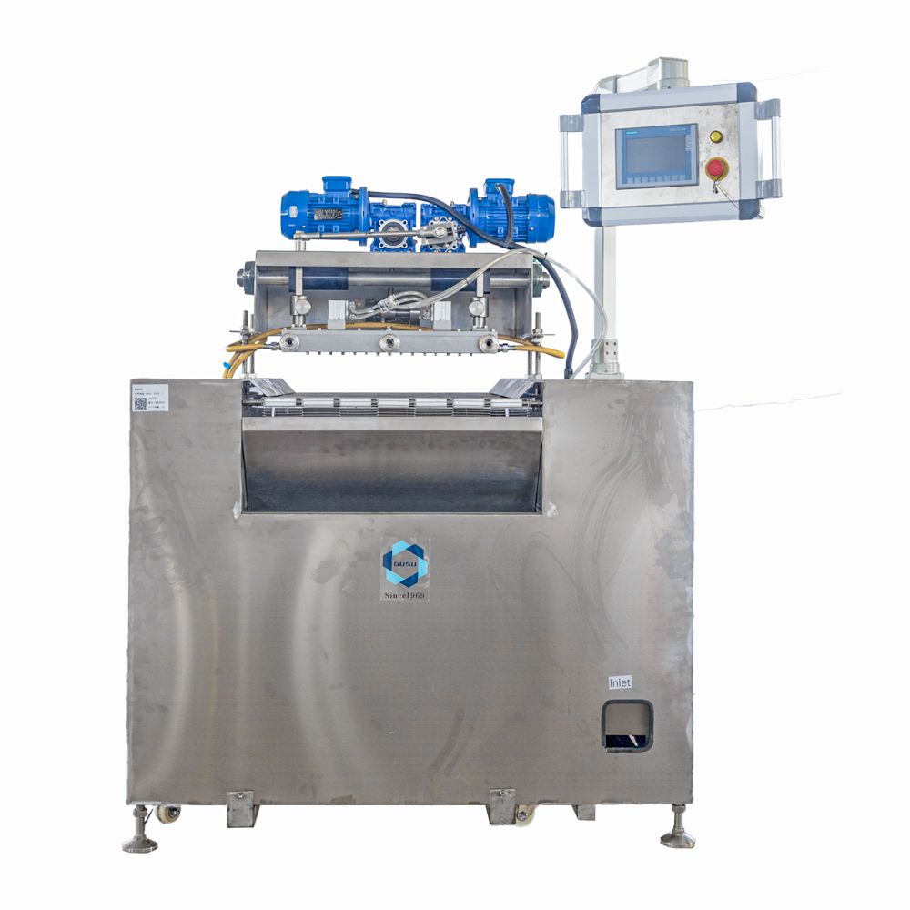 Decoración de chocolate de la máquina de decoración de chocolate con control PLC