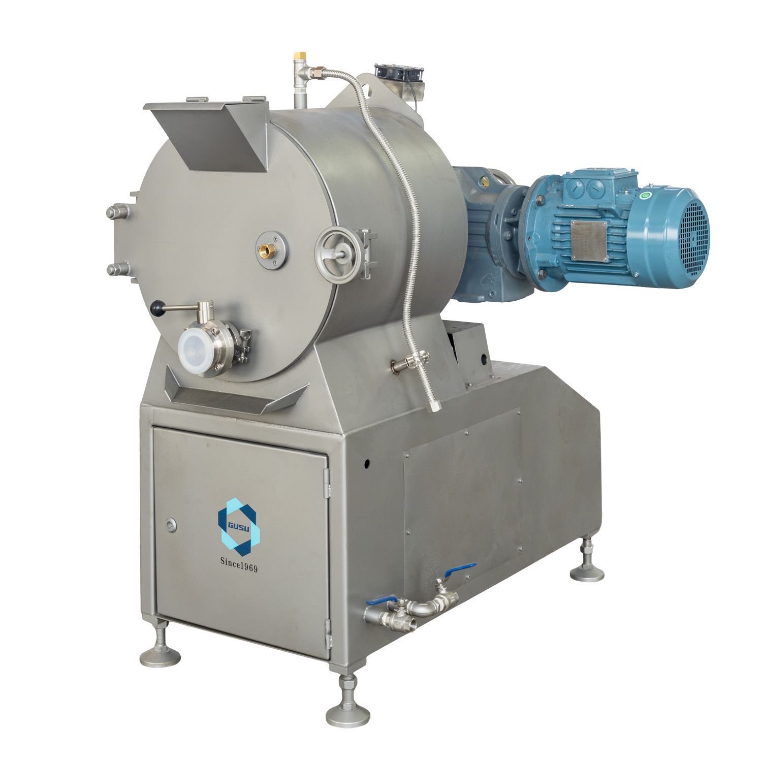 Máquina de concha de chocolate refinadora de chocolate de estructura compacta JMJ40