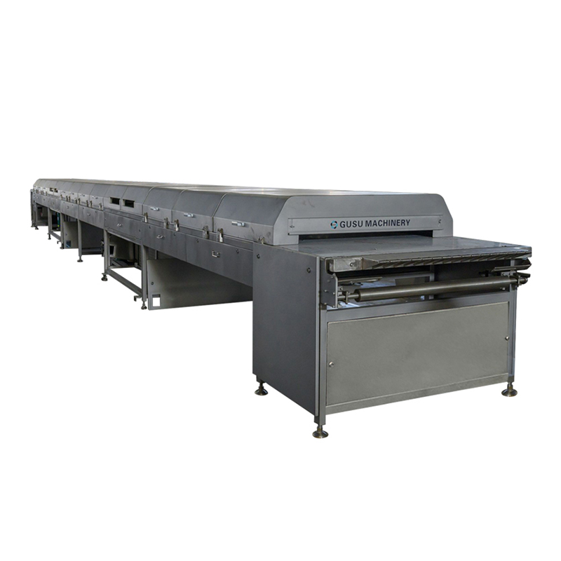 Enfriamiento de alta eficiencia Operación automatizada Túnel de enfriamiento